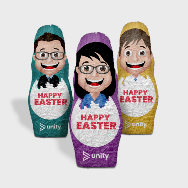 Figurines en chocolat de Pâques