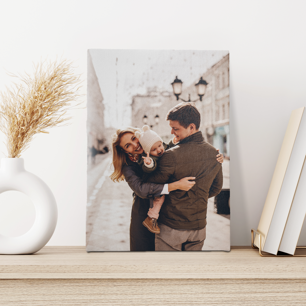 Cadeau photo sur toile canva