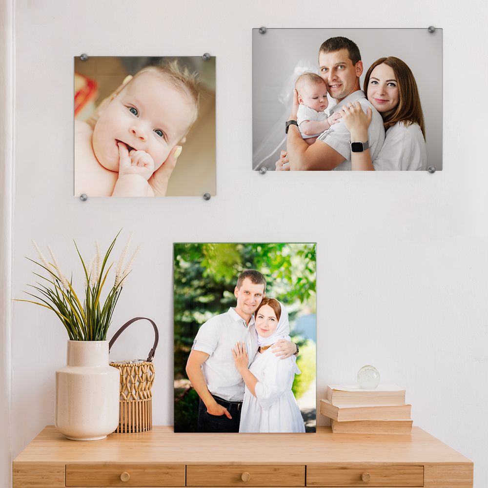 Cadeau photo sur plaque Plexiglas