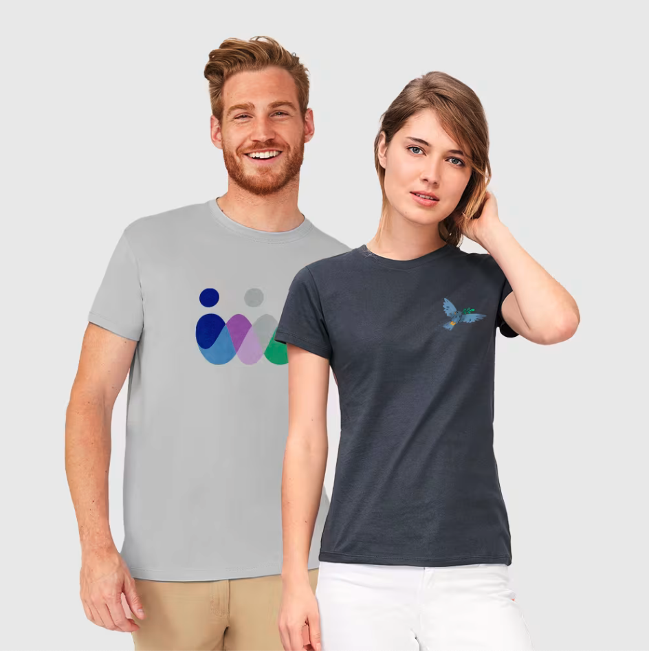 T-shirt basique sérigraphie BDX Print Imprimerie en ligne à