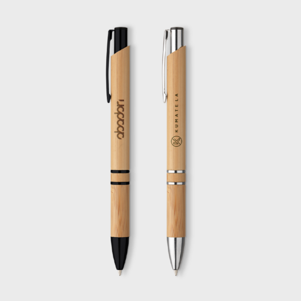 Stylo personnalisé bambou