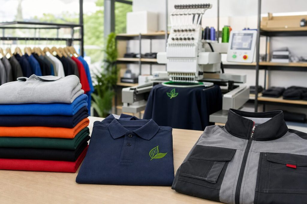Broderie personnalisée pour vêtements de travail : Qualité et Style