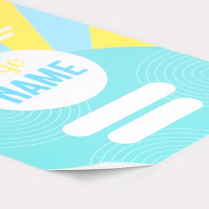Exemple de affiche résistant à l’eau imprimé en qualité professionnelle