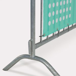 Exemple de bâche pour barrières de sécurité vauban/nadar imprimé en qualité professionnelle
