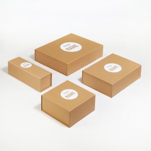 Exemple de boîte à fermeture aimantée imprimé en qualité professionnelle