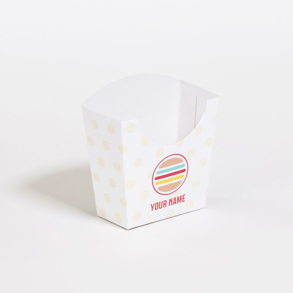 Impression de boîte à frites professionnelle par BDX Print