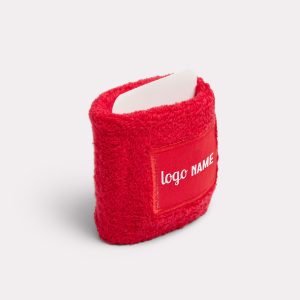 Exemple de bracelet poignet anti-transpiration imprimé en qualité professionnelle