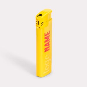 Exemple de briquet électronique coloré imprimé en qualité professionnelle