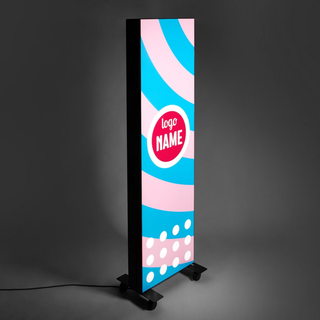 Impression de cadre led autoportant professionnelle par BDX Print