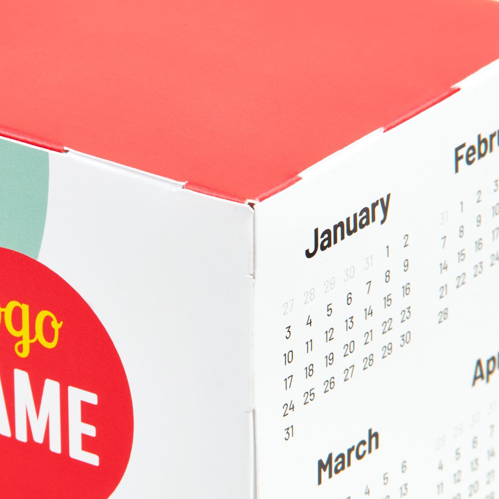 Impression de calendrier cube professionnelle par BDX Print