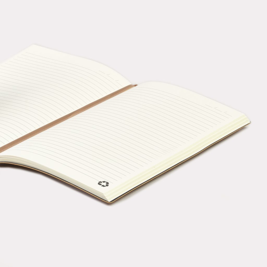 Impression de carnet en cuir recyclé professionnelle par BDX Print