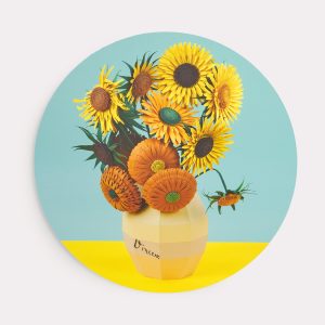 Exemple de cercle mural imprimé en qualité professionnelle
