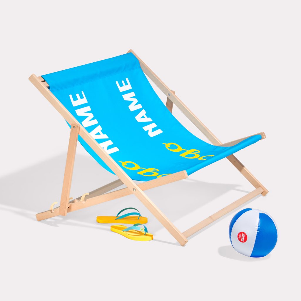 Impression de chaise de plage duo professionnelle par BDX Print