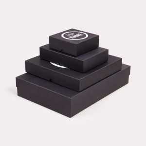 Exemple de coffret cadeau avec couvercle imprimé en qualité professionnelle
