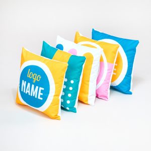 Exemple de coussin imprimé en qualité professionnelle
