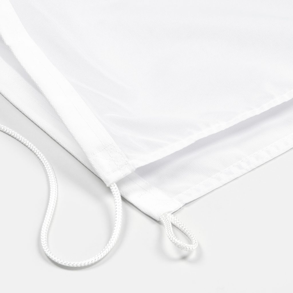 Impression de drapeau pour façade professionnelle par BDX Print