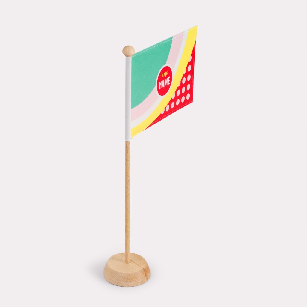 Impression de drapeaux de table professionnelle par BDX Print