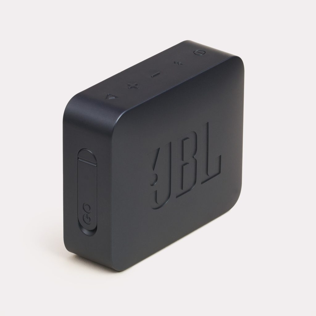 Impression de enceinte portable jbl go essential professionnelle par BDX Print