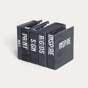 Exemple de ensemble comprenant tous les lookbooks imprimé en qualité professionnelle