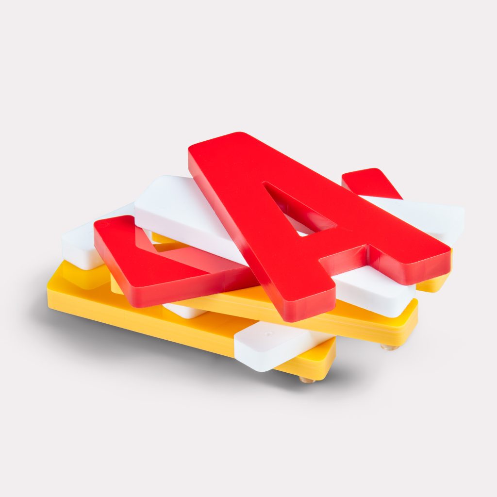 Impression de facade letter professionnelle par BDX Print