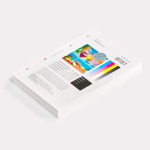 Exemple de feuillet intérieur imprimé en qualité professionnelle