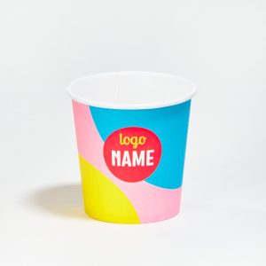 Exemple de gobelet à café en papier imprimé en qualité professionnelle