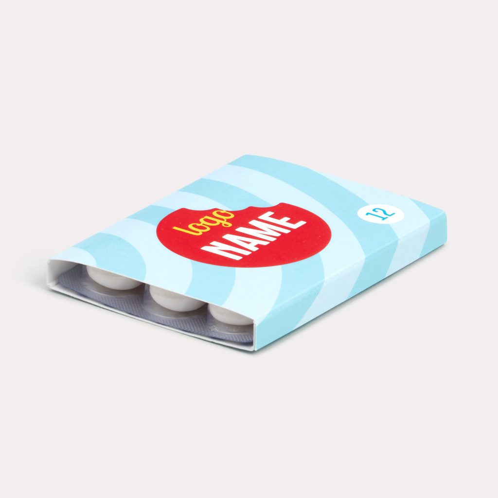 Impression de gomme à mâcher mentos professionnelle par BDX Print
