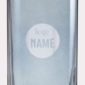 Exemple de gourde en verre avec bouchon en pp imprimé en qualité professionnelle