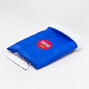 Exemple de grattoir à glace avec gant imprimé en qualité professionnelle