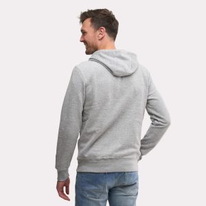 Exemple de hoodie b&c king/queen zipped imprimé en qualité professionnelle