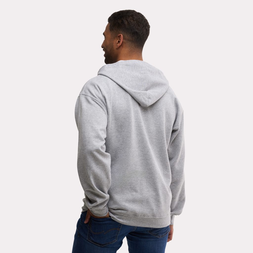 Impression de hoodie gildan heavy blend zipped professionnelle par BDX Print