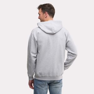 Exemple de hoodie gildan softstyle zipped imprimé en qualité professionnelle