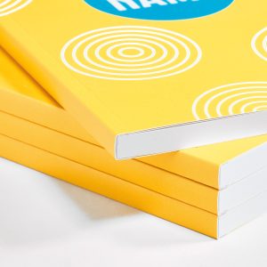 Exemple de livre à couverture souple imprimé en qualité professionnelle