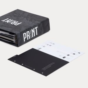 Exemple de lookbook print – catégorie non couché imprimé en qualité professionnelle