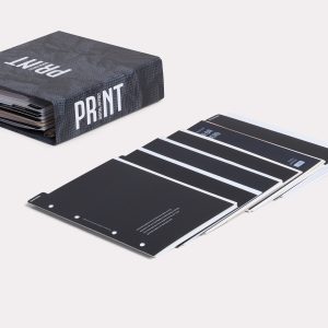 Exemple de lookbook print – contenu uniquement imprimé en qualité professionnelle