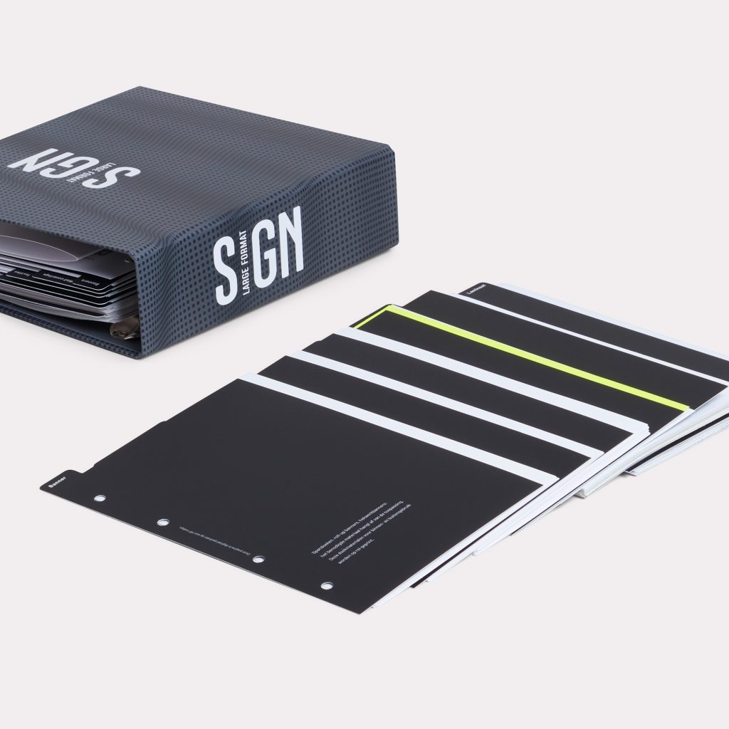 Impression de lookbook sign – contenu uniquement professionnelle par BDX Print