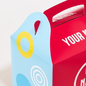 Exemple de lunch box avec poignée imprimé en qualité professionnelle