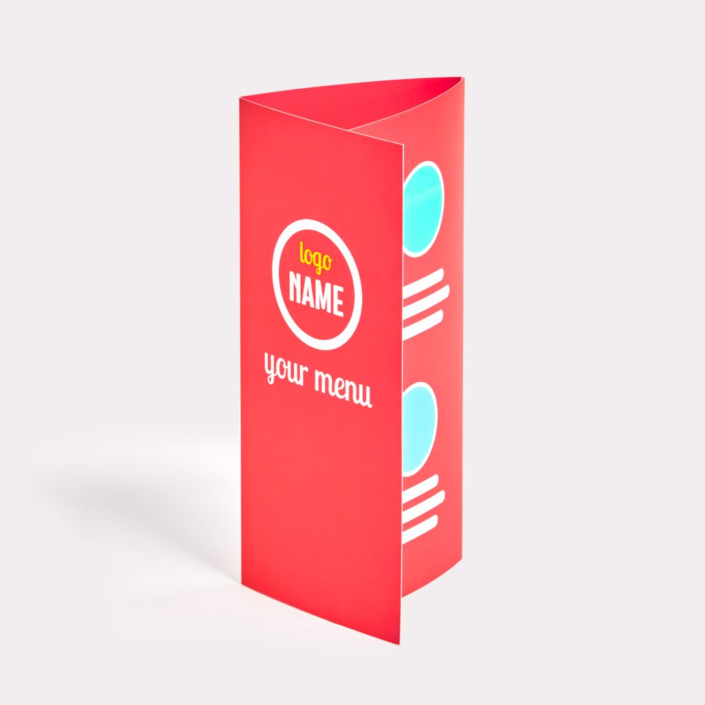 Impression de menus/cartes de restaurant professionnelle par BDX Print