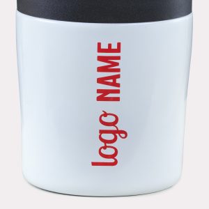 Exemple de mug isotherme en polypropylène imprimé en qualité professionnelle
