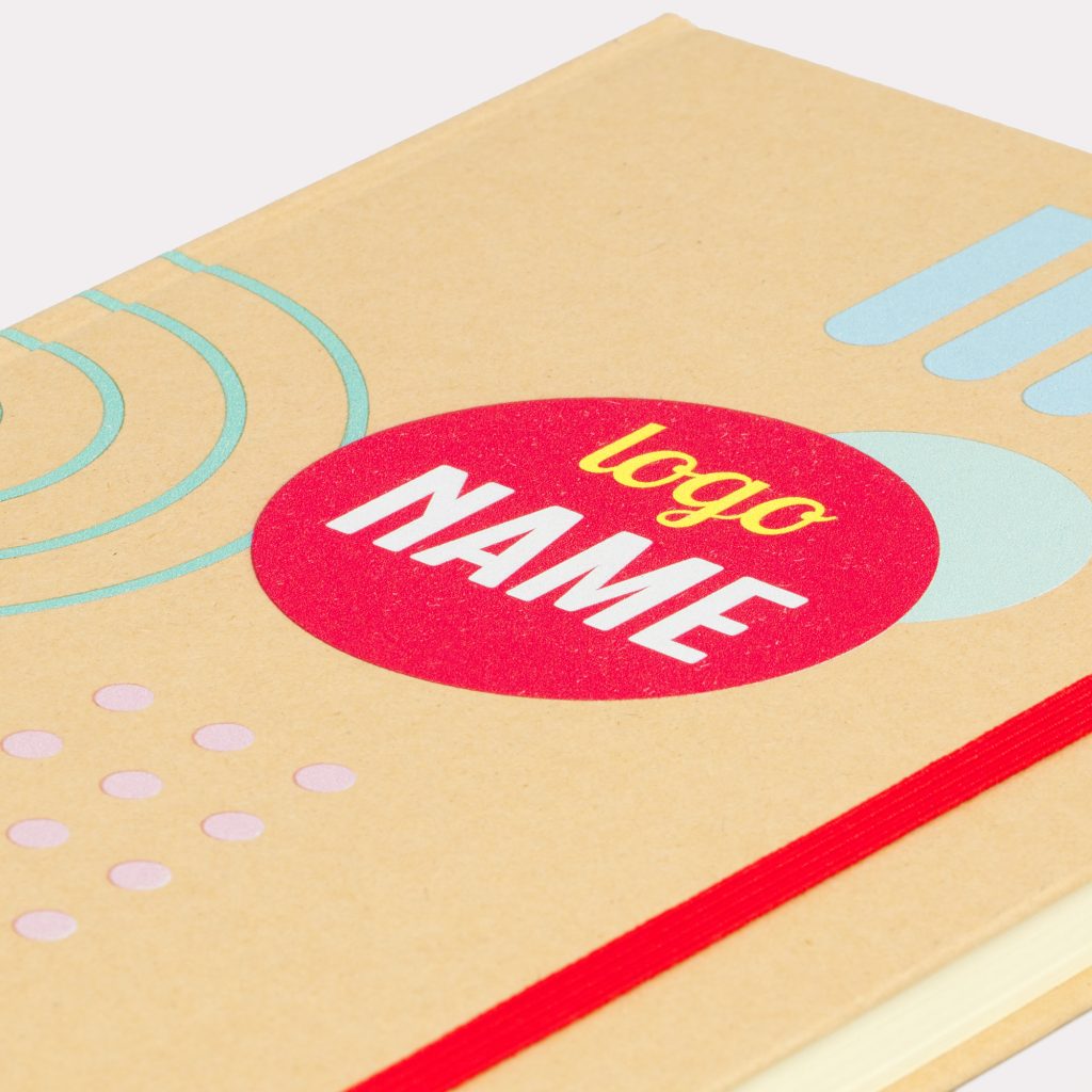 Impression de notebook recycled cardboard professionnelle par BDX Print