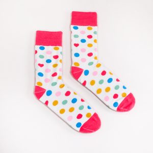 Exemple de paire de chaussettes imprimé en qualité professionnelle