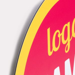 Exemple de plaque de maison imprimé en qualité professionnelle