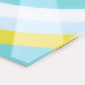 Exemple de plexiglas imprimé en qualité professionnelle