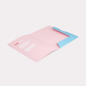 Exemple de pochette à rabats/chemise imprimé en qualité professionnelle