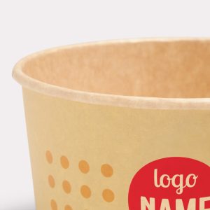 Exemple de poke bowl imprimé en qualité professionnelle