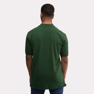 Exemple de polo russell classic cotton imprimé en qualité professionnelle