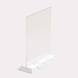 Exemple de porte-cartes en polystone imprimé en qualité professionnelle