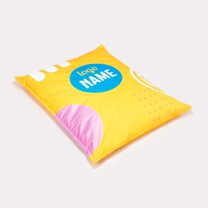 Exemple de pouf poire imprimé en qualité professionnelle