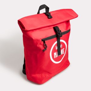 Exemple de sac à dos roll top imprimé en qualité professionnelle