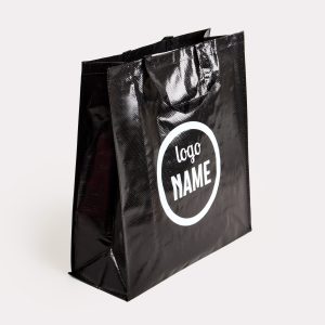 Exemple de sac de courses en pp tissé imprimé en qualité professionnelle